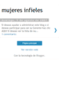 Mobile Screenshot of mujeres-infieles.blogspot.com