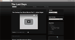 Desktop Screenshot of endtimestory.blogspot.com