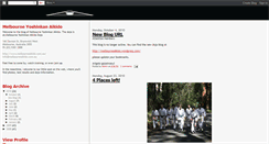 Desktop Screenshot of melbourneaikido.blogspot.com