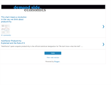 Tablet Screenshot of demandsideresearchonproductivity.blogspot.com