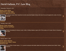 Tablet Screenshot of galisonlaw.blogspot.com