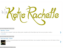 Tablet Screenshot of koko-rachelle.blogspot.com