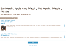 Tablet Screenshot of buyiwatch.blogspot.com