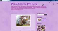 Desktop Screenshot of paulacrochebebe.blogspot.com