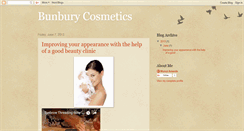 Desktop Screenshot of bunburycosmetics.blogspot.com