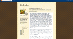 Desktop Screenshot of lit-lifeisatest.blogspot.com