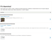 Tablet Screenshot of fitmaminka.blogspot.com