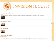 Tablet Screenshot of envisionsuccessinc.blogspot.com