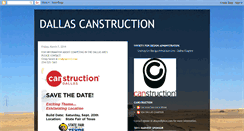 Desktop Screenshot of canstructiondallas.blogspot.com