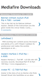 Mobile Screenshot of mediafiredownloadsz.blogspot.com