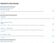 Tablet Screenshot of mediafiredownloadsz.blogspot.com