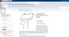 Desktop Screenshot of eluniversitarioes.blogspot.com