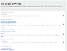 Tablet Screenshot of dos-meuslivros.blogspot.com