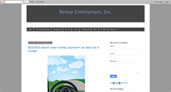 Desktop Screenshot of benayei.blogspot.com