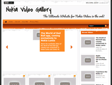Tablet Screenshot of nokiavideogallery.blogspot.com