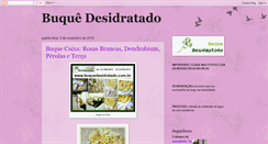 Desktop Screenshot of desidratacaodeflores.blogspot.com