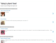 Tablet Screenshot of daisysplantfood.blogspot.com