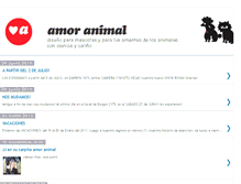 Tablet Screenshot of amoranimalblog.blogspot.com