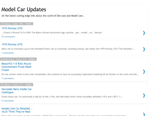 Tablet Screenshot of model-car-updates.blogspot.com