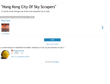 Tablet Screenshot of cityofdreamshongkong.blogspot.com