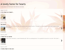 Tablet Screenshot of hearthome25.blogspot.com