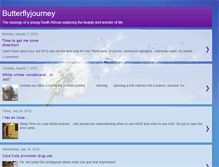 Tablet Screenshot of butterflyjourno.blogspot.com