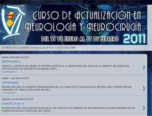 Tablet Screenshot of cursoneurociencias2011.blogspot.com