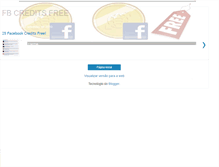 Tablet Screenshot of get25facebookcreditsfree.blogspot.com