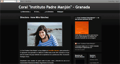 Desktop Screenshot of coralinstitutopadremanjon.blogspot.com