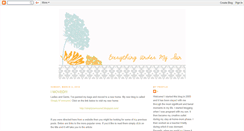 Desktop Screenshot of everything-under-my-sun.blogspot.com