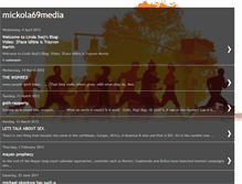 Tablet Screenshot of mickola69media-michael.blogspot.com