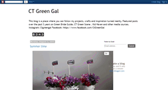 Desktop Screenshot of ctgreengal.blogspot.com