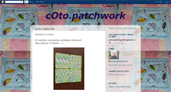 Desktop Screenshot of cotopatchwork.blogspot.com