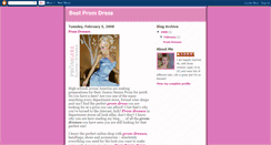 Desktop Screenshot of best-prom-dress.blogspot.com