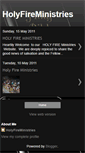 Mobile Screenshot of holyfiregospel.blogspot.com