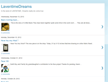 Tablet Screenshot of laventimedreams.blogspot.com