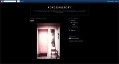 Desktop Screenshot of acrosshistory.blogspot.com