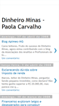 Mobile Screenshot of dinheirominas.blogspot.com