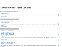 Tablet Screenshot of dinheirominas.blogspot.com