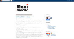 Desktop Screenshot of maximalistas.blogspot.com