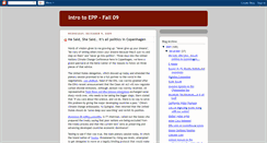 Desktop Screenshot of introtoeppfall09.blogspot.com
