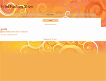 Tablet Screenshot of hillelfashionshow.blogspot.com