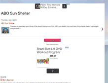 Tablet Screenshot of abosunshelter.blogspot.com