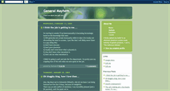 Desktop Screenshot of general-mayhem.blogspot.com