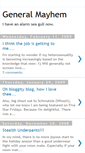 Mobile Screenshot of general-mayhem.blogspot.com