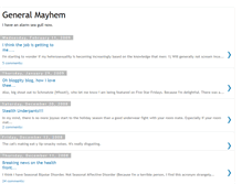 Tablet Screenshot of general-mayhem.blogspot.com