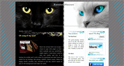 Desktop Screenshot of misskitty-randommeows.blogspot.com