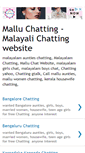 Mobile Screenshot of malluchatting.blogspot.com