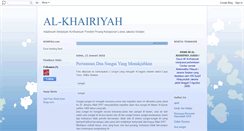 Desktop Screenshot of mi-al-khairiyah.blogspot.com