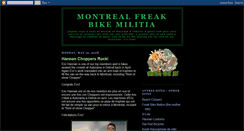 Desktop Screenshot of montrealfreakbikes.blogspot.com